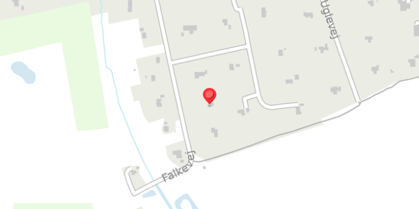 Trafikstøjkort på Falkevej 27, . , 9881 Bindslev