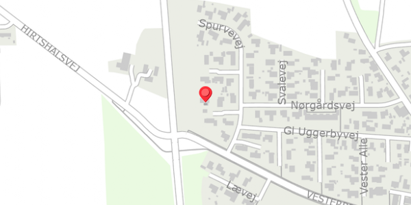 Trafikstøjkort på Finkevej 6, . , 9881 Bindslev