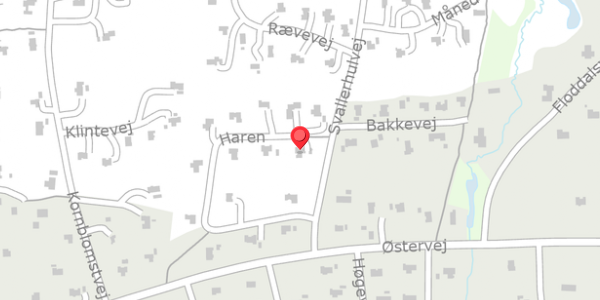 Trafikstøjkort på Haren 12, 9881 Bindslev