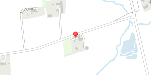 Trafikstøjkort på Kirkevej 1, 9881 Bindslev