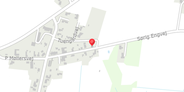 Trafikstøjkort på Sørig Engvej 21, 9881 Bindslev