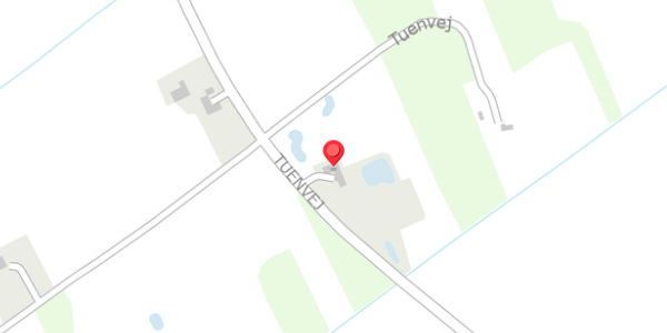 Trafikstøjkort på Tuenvej 2, 9881 Bindslev
