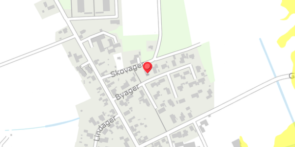 Trafikstøjkort på Byager 7, . , 9760 Vrå