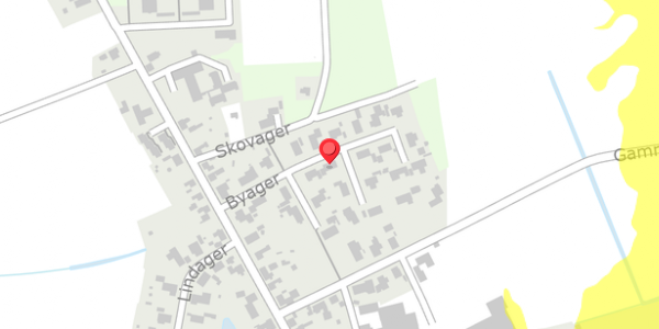 Trafikstøjkort på Byager 10, . , 9760 Vrå