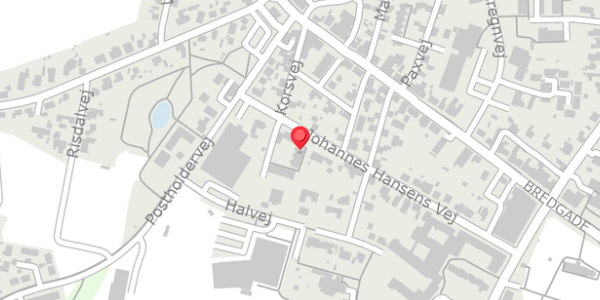 Trafikstøjkort på Johannes Hansens Vej 6B, 9830 Tårs