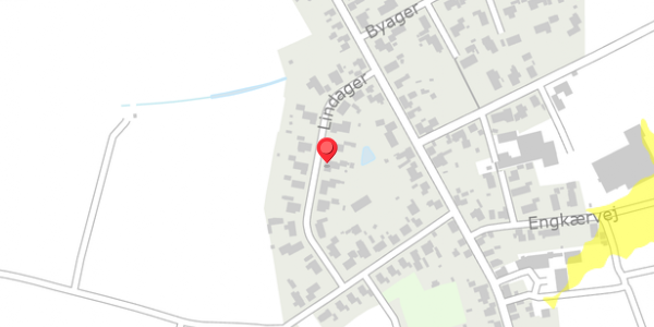 Trafikstøjkort på Lindager 9, . , 9760 Vrå