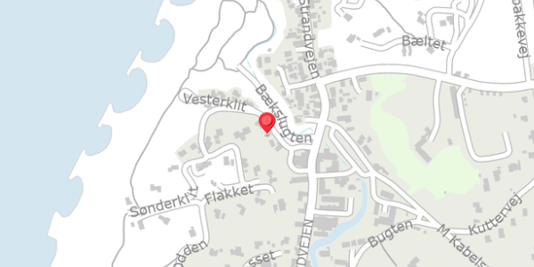 Trafikstøjkort på Vesterklit 7, 9800 Hjørring