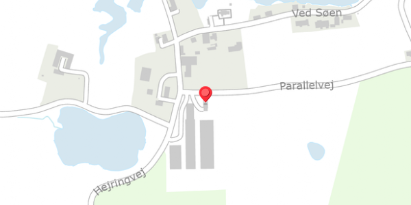 Trafikstøjkort på Parallelvej 1, 9500 Hobro
