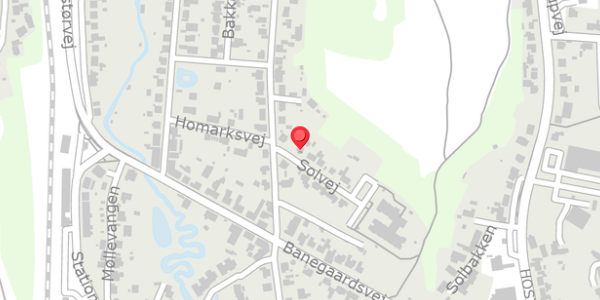 Trafikstøjkort på Solvej 1, 9500 Hobro