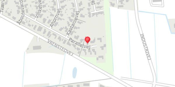 Trafikstøjkort på Parallelvej 21, 9480 Løkken