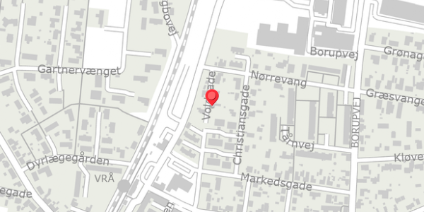 Trafikstøjkort på Voldgade 14, . , 9760 Vrå