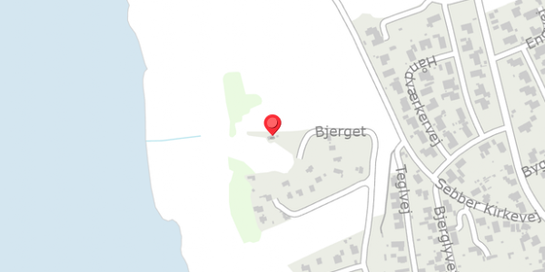 Trafikstøjkort på Bjerget 1, 9240 Nibe