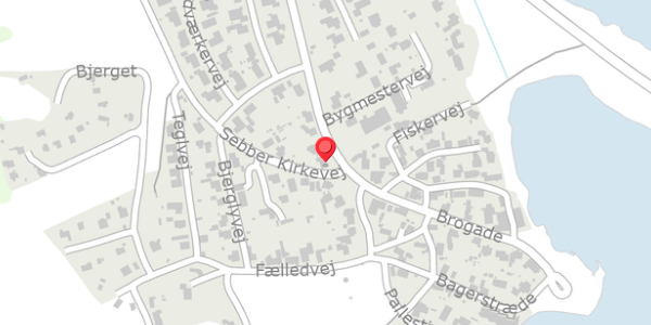 Trafikstøjkort på Brogade 19, . , 9240 Nibe
