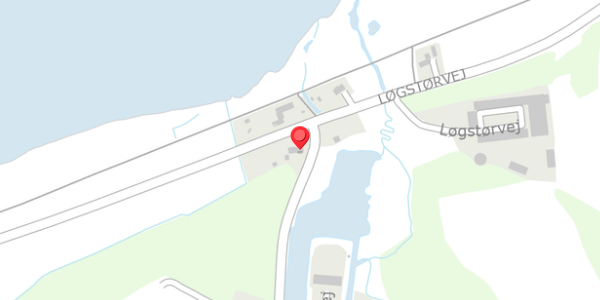 Trafikstøjkort på Halkærvej 2, 9240 Nibe