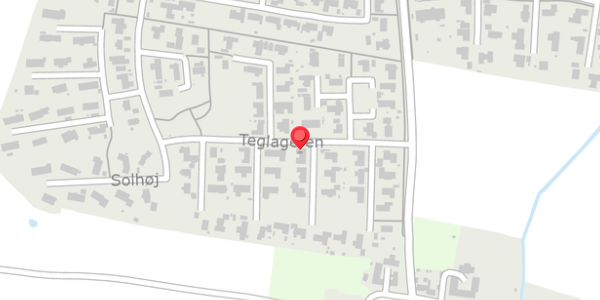 Trafikstøjkort på Teglageren 35, 9240 Nibe