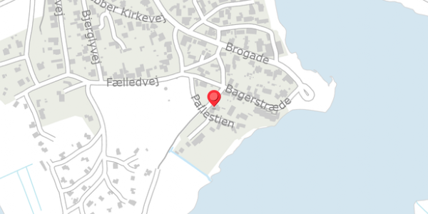 Trafikstøjkort på Tværvej 3, 9240 Nibe