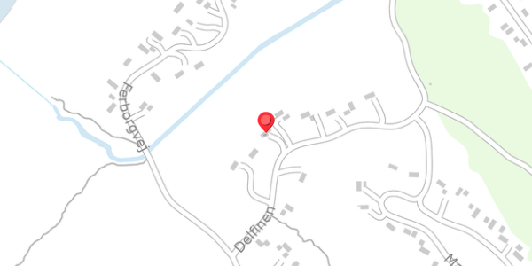 Trafikstøjkort på Delfinen 9, . , 9490 Pandrup