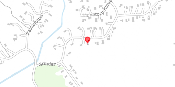Trafikstøjkort på Grinden 13, 9490 Pandrup