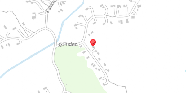 Trafikstøjkort på Grinden 21, 9490 Pandrup