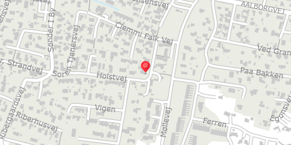 Trafikstøjkort på Holstvej 21, . , 9492 Blokhus