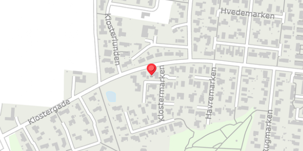 Trafikstøjkort på Klostermarken 2, . , 9490 Pandrup