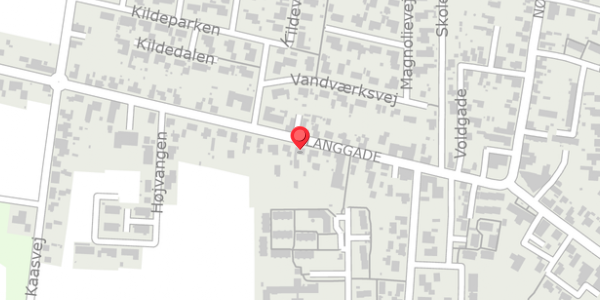 Trafikstøjkort på Langgade 21, 9490 Pandrup