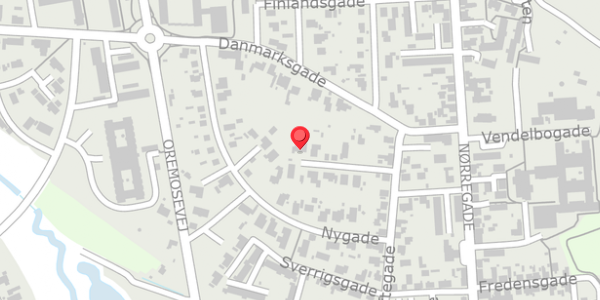 Trafikstøjkort på Jyllandsgade 10, . , 9870 Sindal