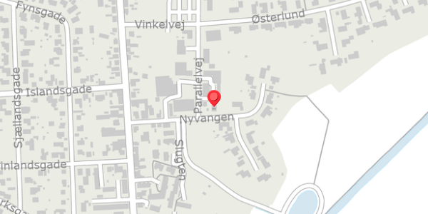 Trafikstøjkort på Parallelvej 2A, 9870 Sindal