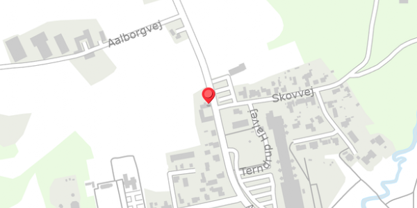 Trafikstøjkort på Aalborgvej 23A, . , 9575 Terndrup