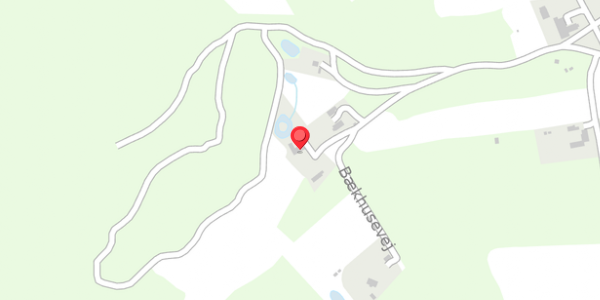 Trafikstøjkort på Bækhusevej 14, 9520 Skørping