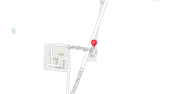 Trafikstøjkort på Gerdingvej 21, . , 9520 Skørping