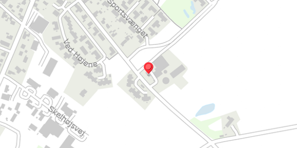 Trafikstøjkort på Aarestrupvej 29, 9541 Suldrup