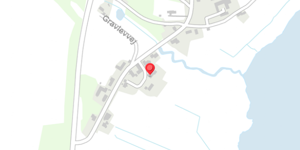Trafikstøjkort på Gravlevvej 14, 9520 Skørping