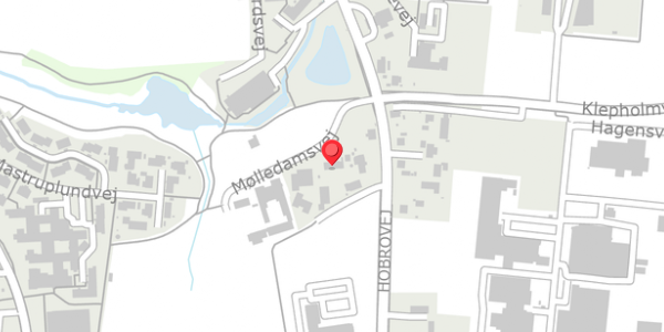 Trafikstøjkort på Hobrovej 142, 9530 Støvring