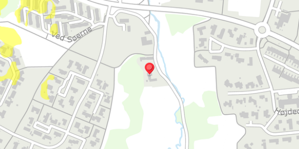 Trafikstøjkort på Over Bækken 12, 9530 Støvring