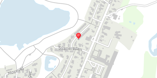 Trafikstøjkort på Svanereden 10, 9541 Suldrup