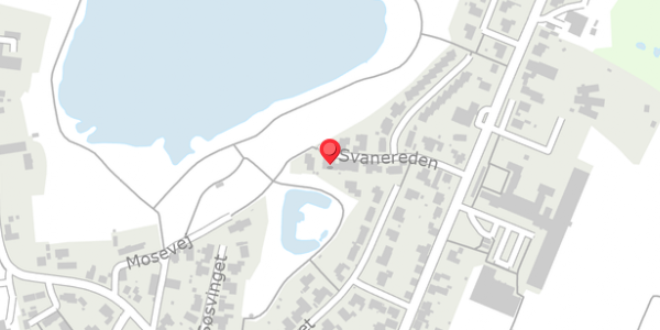 Trafikstøjkort på Svanereden 11, 9541 Suldrup