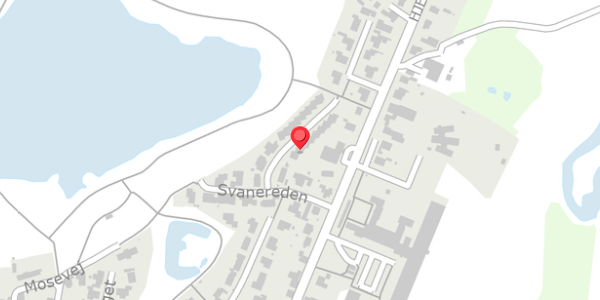 Trafikstøjkort på Svanereden 12, 9541 Suldrup