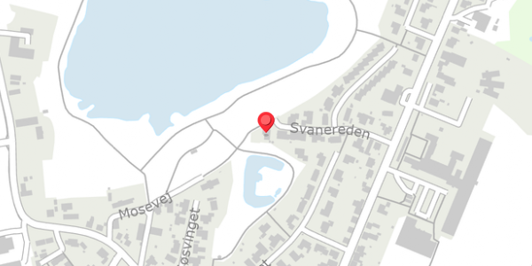 Trafikstøjkort på Svanereden 13, 9541 Suldrup