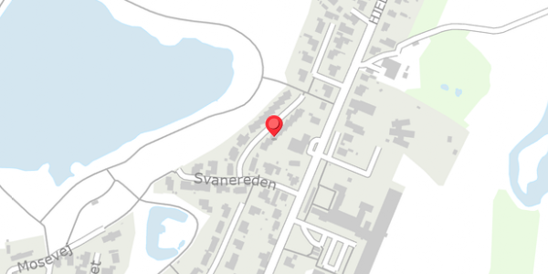 Trafikstøjkort på Svanereden 14, 9541 Suldrup