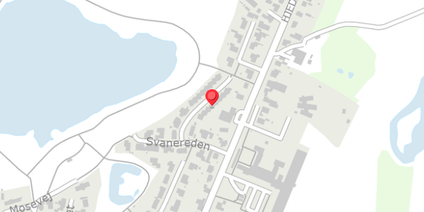 Trafikstøjkort på Svanereden 16, 9541 Suldrup