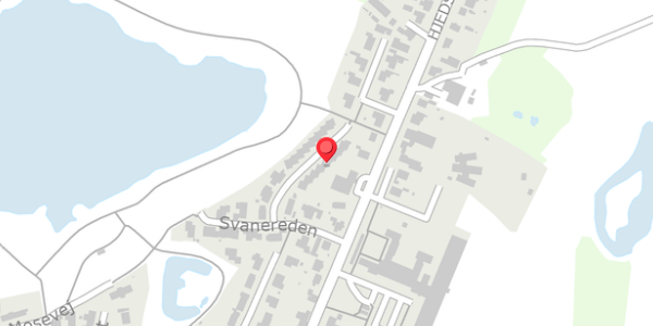 Trafikstøjkort på Svanereden 18, 9541 Suldrup