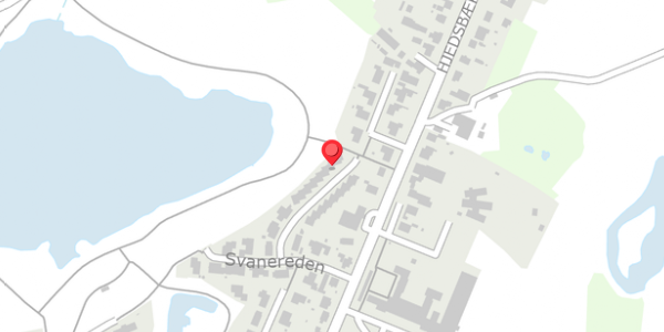 Trafikstøjkort på Svanereden 28, 9541 Suldrup