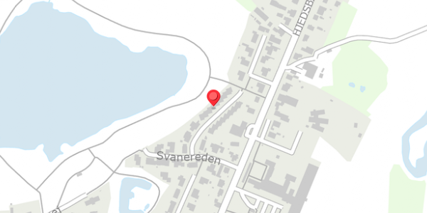 Trafikstøjkort på Svanereden 34, 9541 Suldrup