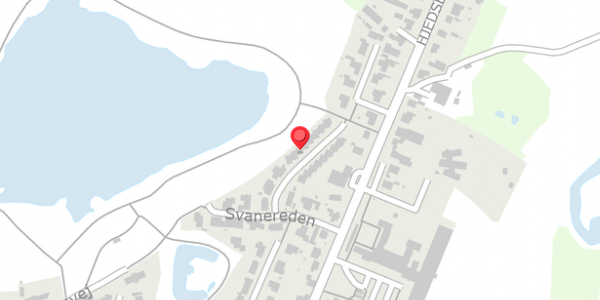 Trafikstøjkort på Svanereden 36, 9541 Suldrup