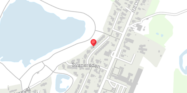 Trafikstøjkort på Svanereden 38, 9541 Suldrup