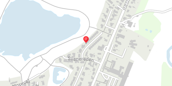 Trafikstøjkort på Svanereden 40, 9541 Suldrup