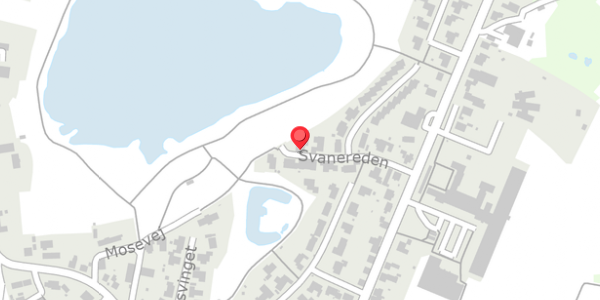 Trafikstøjkort på Svanereden 50, 9541 Suldrup