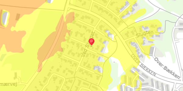 Trafikstøjkort på Ved Bjerget 13, 9530 Støvring