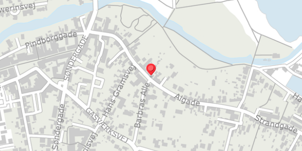 Trafikstøjkort på Algade 21, 1. , 9300 Sæby